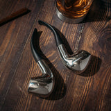 Pipe Whiskey Chillers, Gentlemen Pipe Set of 2