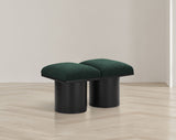 Pavilion - 2 Piece Modular Bench With Black Base