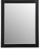 Maxine Black Mirror - Stunning Contemporary Design, Rich Black Finish & Upscale Bedroom Style Upgrade