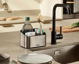 Surface™ Stainless-steel Tiered Sink Tidy