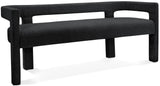 Athena Elegant Contemporary Bench for Stylish Comfort, Minimalistic Design, and Cozy Relaxation