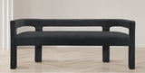 Athena Elegant Contemporary Bench for Stylish Comfort, Minimalistic Design, and Cozy Relaxation