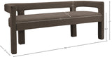 Athena Elegant Contemporary Bench for Stylish Comfort, Minimalistic Design, and Cozy Relaxation