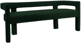 Athena Elegant Contemporary Bench for Stylish Comfort, Minimalistic Design, and Cozy Relaxation