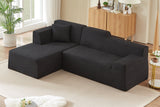Livo 96" Corduroy Chaise Sofa
