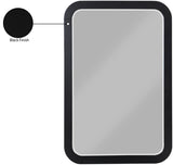 Sage Wood Mirror with Contemporary Design and Natural Cane Details for Your Stylish Bedroom Decor