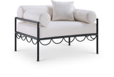 Portofino - Resilient Water Repellent Fabric Upholstered Outdoor Patio Chair