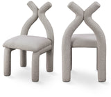 Xena Accent Chair – Luxurious Boucle Fabric, Solid Wood Frame, Contemporary Design for Elegant Spaces