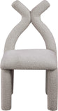 Xena Accent Chair – Luxurious Boucle Fabric, Solid Wood Frame, Contemporary Design for Elegant Spaces