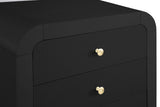 Artisto Contemporary Chest with Rich Ash Veneer Finish and Versatile Gold & Chrome Handles