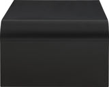 Artisto Contemporary Coffee Table with Rich Ash Veneer Finish - Stylish Curved Design for Modern Homes