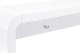 Artisto Contemporary Console Table with Elegant Ash Veneer Finish and Versatile Handle Options