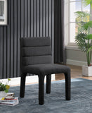Kai Contemporary Dining Chair Set - Elegant Deep Channel Tufted Design for Modern Interiors