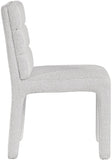 Kai Contemporary Dining Chair Set - Elegant Deep Channel Tufted Design for Modern Interiors