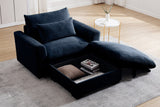 PERTH 51" Single Sofa with 1 Ottoman