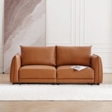 Leen Sectional Sofa - Modern Brown Sofa