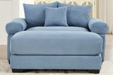 DESEO 54" Chair with 1 Ottoman