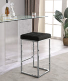 Nicola Contemporary Counter Stool Set of 2 - Stylish Armless Design with Durable Upholstery