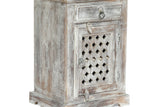 JARVO Nightstand With 1 Drawer 1 Door