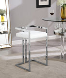 Ezra Contemporary Counter Stool Set of 2 - Stylish Seating for Home Bar or Kitchen with Comfort
