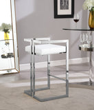 Ezra Contemporary Counter Stool Set of 2 - Stylish Seating for Home Bar or Kitchen with Comfort