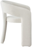 Rendition Fabric Dining Chair - Contemporary Curved Design for Modern Homes and Elegant Spaces