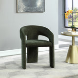 Rendition Fabric Dining Chair - Contemporary Curved Design for Modern Homes and Elegant Spaces