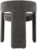 Rendition Fabric Dining Chair - Contemporary Curved Design for Modern Homes and Elegant Spaces