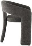 Rendition Fabric Dining Chair - Contemporary Curved Design for Modern Homes and Elegant Spaces