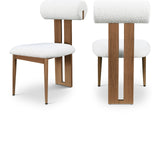 Dario Dining Chairs Set of 2 - Contemporary Comfort with Stylish Support for Your Dining Room