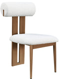 Dario Dining Chairs Set of 2 - Contemporary Comfort with Stylish Support for Your Dining Room