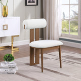 Dario Dining Chairs Set of 2 - Contemporary Comfort with Stylish Support for Your Dining Room