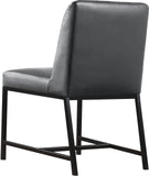 Bryce Contemporary Dining Chair Set - Stylish Quilted Design with Comfortable Cushions and Metal Frame