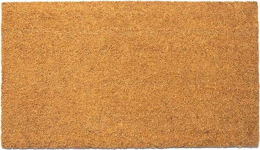 Coir Door Mats Basic Plain - 17X30" Beige