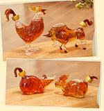 12 Chinese Zodiac Wine & Whiskey Decanter Set | Set of 12