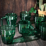 Cactus Stackable Glasses, Set of 6-10 oz