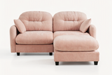 MOLLY 74" Loveseat with 1 Ottoman