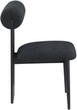 Dario Vegan Leather Dining Chairs - Set of 2, Contemporary Comfort with Stylish Walnut Frame