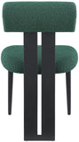 Dario Vegan Leather Dining Chairs - Set of 2, Contemporary Comfort with Stylish Walnut Frame