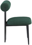 Dario Vegan Leather Dining Chairs - Set of 2, Contemporary Comfort with Stylish Walnut Frame
