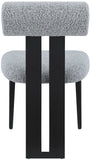 Dario Vegan Leather Dining Chairs - Set of 2, Contemporary Comfort with Stylish Walnut Frame