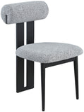 Dario Vegan Leather Dining Chairs - Set of 2, Contemporary Comfort with Stylish Walnut Frame
