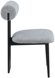 Dario Vegan Leather Dining Chairs - Set of 2, Contemporary Comfort with Stylish Walnut Frame
