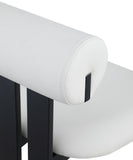 Dario Dining Chair Pair – Contemporary Vegan Leather Design with Comfort & Durability for Modern Homes