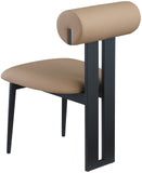 Dario Dining Chair Pair – Contemporary Vegan Leather Design with Comfort & Durability for Modern Homes