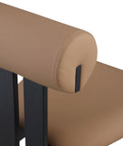 Dario Dining Chair Pair – Contemporary Vegan Leather Design with Comfort & Durability for Modern Homes