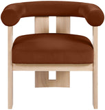 Arienzo - Performance Fabric Upholstered Accent Chair - Natural Base