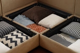 HARMONY 142" 4-Seater Sofa with 1 Ottoman
