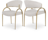 Privet Contemporary Dining Chair Set of 2 - Elegant Design with Soft Upholstery for Modern Homes