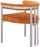 Marcello Dining Chair Set of 2 - Contemporary Velvet Seating with Durable Chrome Frame for Modern Homes